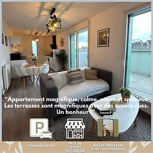 Apartamento Les Terrasses De Saint Martin, Rennes